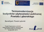 Termomodernizacja budynków użyteczności publicznej powiatu lęborskiego