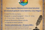 Ogłoszenie XVIII Otwartego Konkursu Literackiego "Legendy Błękitnej Krainy"