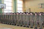 Uroczystość mianowania uczniów klas wojskowych